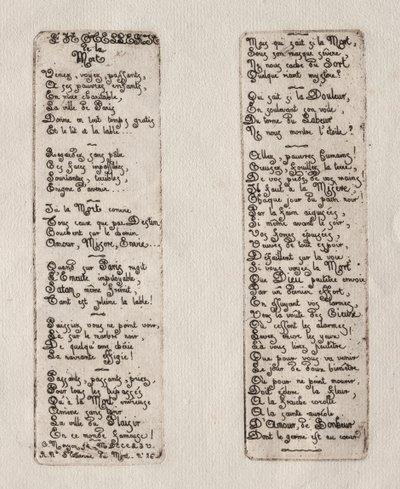 Etchings of Paris: Death