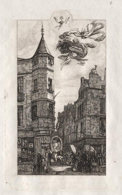 Etsningar av Paris: Turret, rue de l