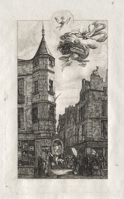 Etsningar av Paris: Turret, rue de l