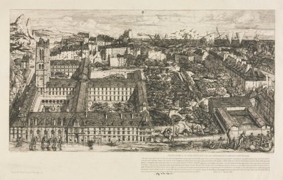 Henry IV College av Charles Meryon