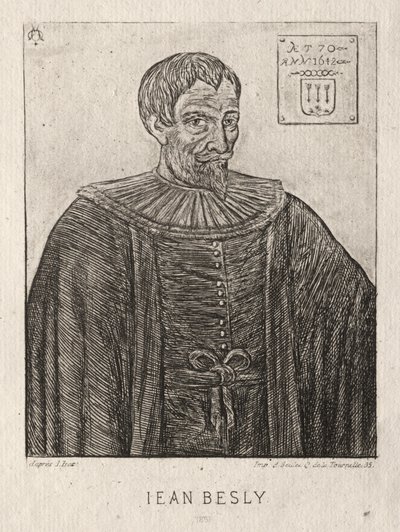 Jean Besly, 1861. av Charles Meryon