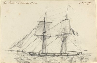 La Panne av Charles Meryon