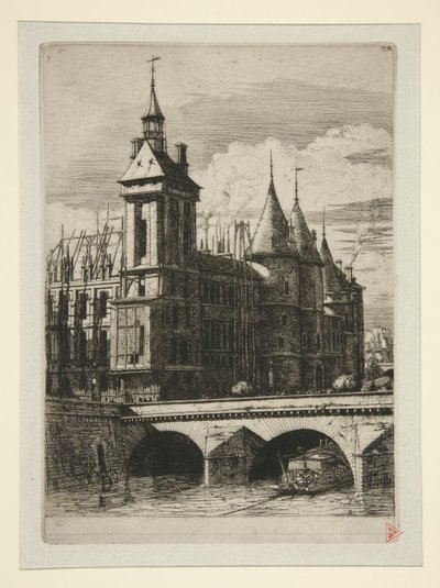 Tower of L av Charles Meryon