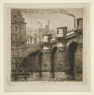 Pont-Neuf av Charles Meryon