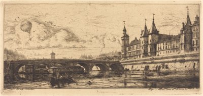 Pont-au-Change, Paris av Charles Meryon