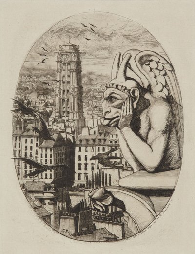 Strygen (Vampyren) av Charles Meryon