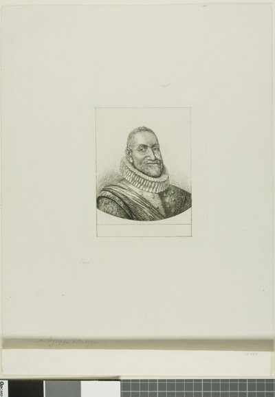 Porträtt av Th. Agrippa d