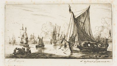 Söderhavsfiskare av Charles Meryon