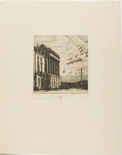 Amiralitetet, Paris av Charles Meryon