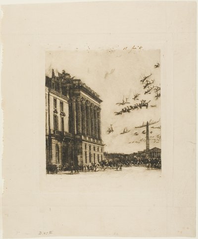 Amiralitetet, Paris av Charles Meryon