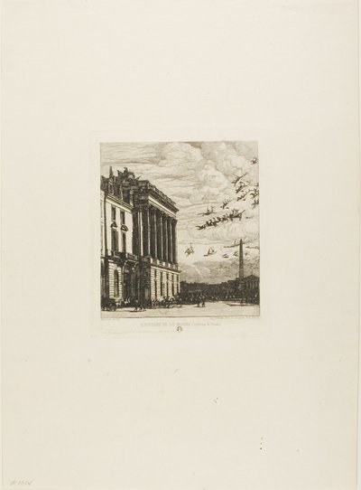 Amiralitetet, Paris av Charles Meryon
