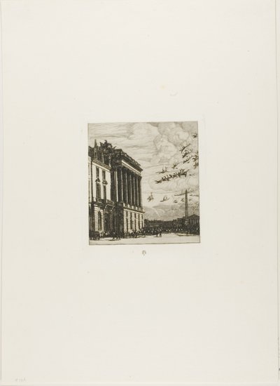 Amiralitetet, Paris av Charles Meryon