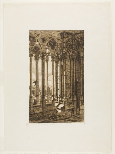 Galleriet Notre-Dame, Paris av Charles Meryon