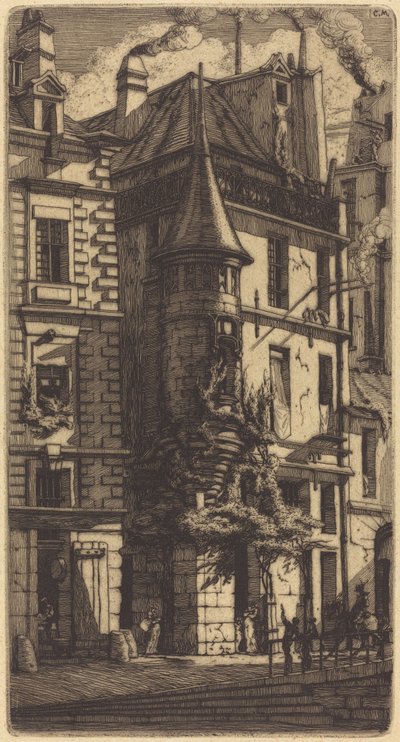 Torn i Rue de la Tixéranderie, Paris (Hus med ett torn, Weavers