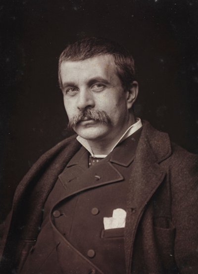Konstnärligt och biografiskt album, 5:e årgång, Salong 1885; porträtt av den franske målaren Jean-Jules-Antoine Lecomte du Nouÿ (1842-1923) av Charles Michelez