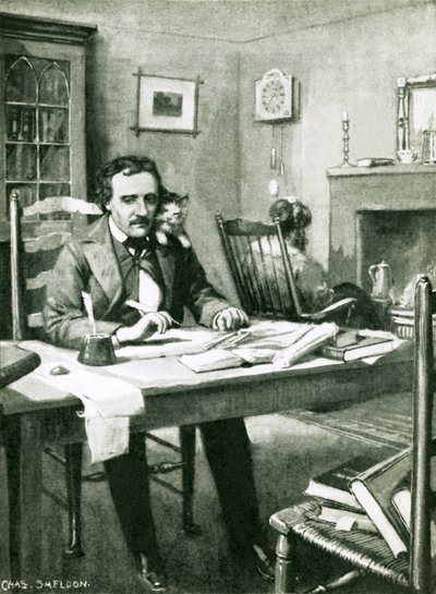 Poe i arbete under Catalinas ögon av Charles Mills Sheldon