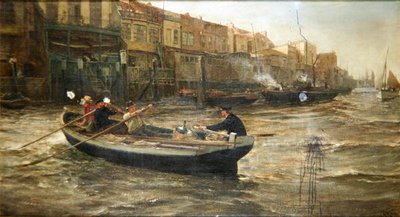 Äntligen hemma! av Charles Napier Hemy