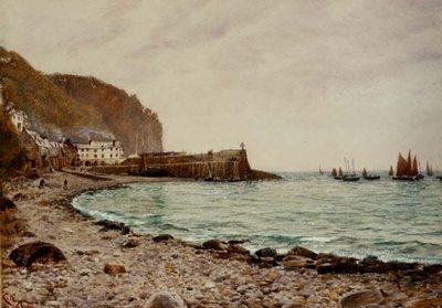 Pulling in the Nets, 1891 (wc) av Charles Napier Hemy
