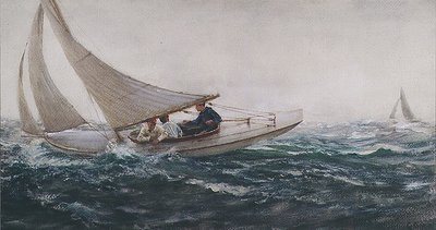 Segling gratis av Charles Napier Hemy