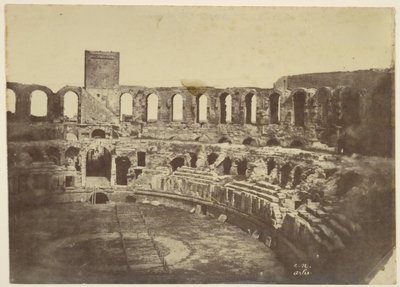 Arles, arenan av Charles Nègre