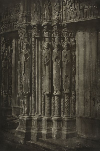 Chartres katedral av Charles Nègre
