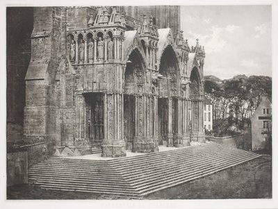 Chartres katedral av Charles Nègre