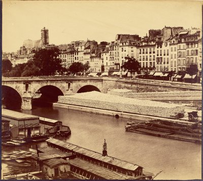 Pont Marie och Célestinskajerna, sedda från Quai d