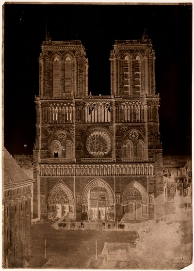 Notre-Dame, Paris av Charles Nègre