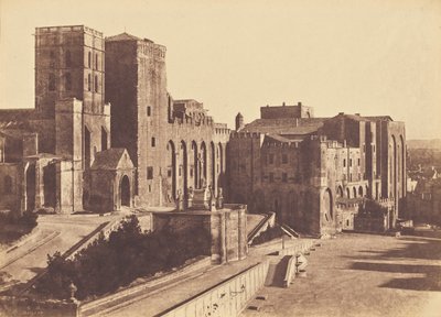 Påvepalatset, Avignon av Charles Nègre