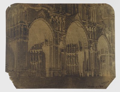Portal på södra sidan av katedralen i Chartres av Charles Nègre