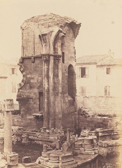 St. Gilles av Charles Nègre