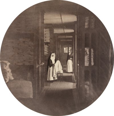Imperial Asylum of Vincennes: Underkläderna av Charles Nègre