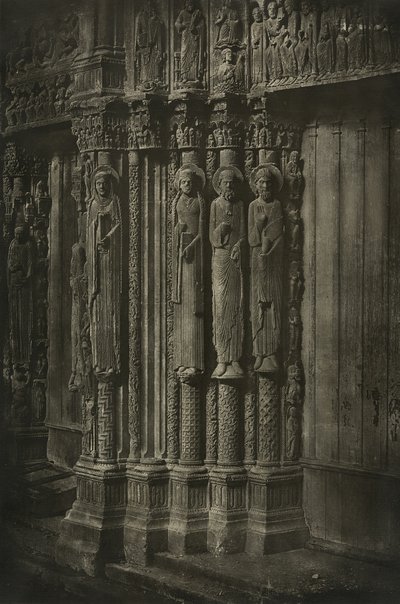 Chartres katedral av Charles Nègre