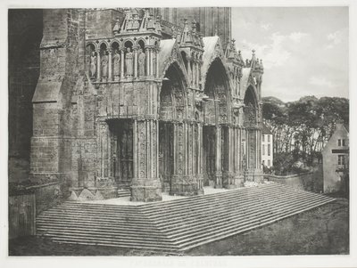 Chartres katedral av Charles Nègre