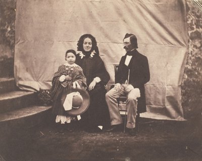 [Familjegrupp], 1854. av Charles Nègre