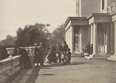 [Lord Brougham och hans familj, Cannes], 1862. av Charles Nègre