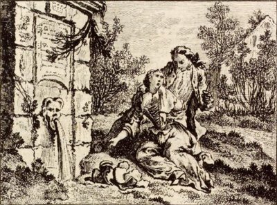 La Cruche av Charles Nicolas Cochin