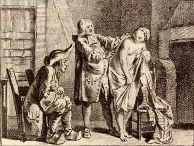 La Jument du compère Pierre av Charles Nicolas Cochin