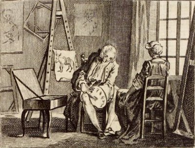 Le Bât av Charles Nicolas Cochin