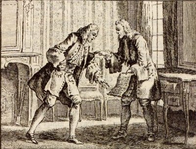 Kontraktet av Charles Nicolas Cochin