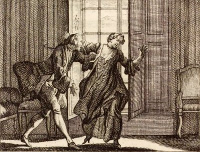 Richard Minutolo av Charles Nicolas Cochin