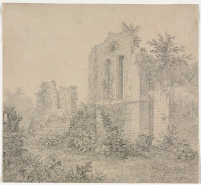 Ruinerna av ett kloster. av Charles Norris