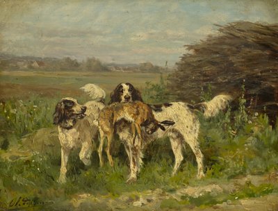 Jaktens slut, c.1850-?97 av Charles Oliver de Penne