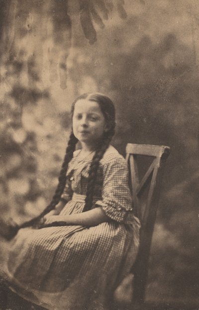 Marie LaPorte,mitten av 1850-talet (foto) av Charles Ozanam