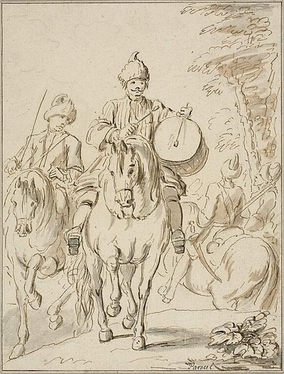 Orientaliska ryttare av Charles Parrocel