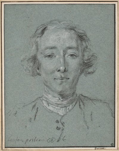 Porträtt av konstnären Pierre Lenfant av Charles Parrocel