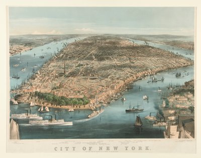 Staden New York av Charles Parsons
