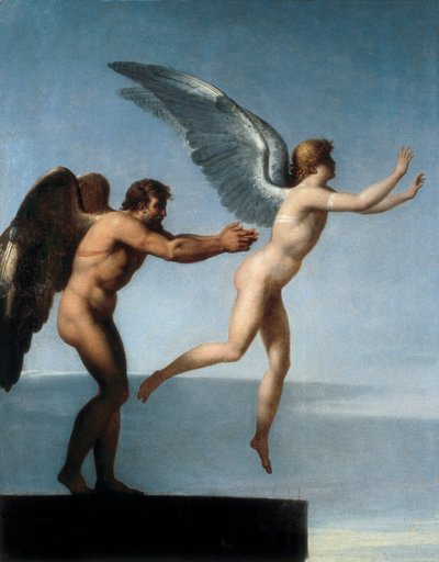 "Daedalus och Ikaros"" (Icarus och Daedalus) av Charles Paul Landon