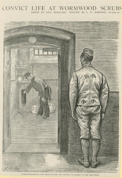 Fängelseliv på Wormwood Scrubs av Charles Paul Renouard