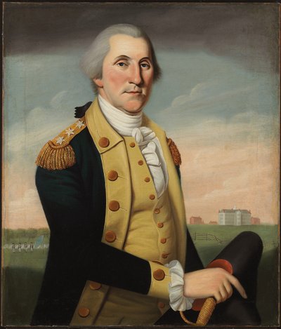 George Washington i Princeton av Charles Peale Polk
